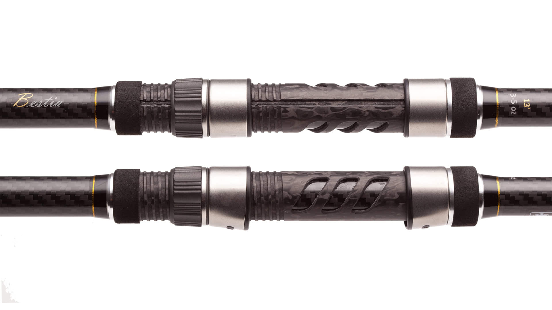 BESTIA ULTIMATE 13'   (4-6)	 CARP (VC) rod series varnished